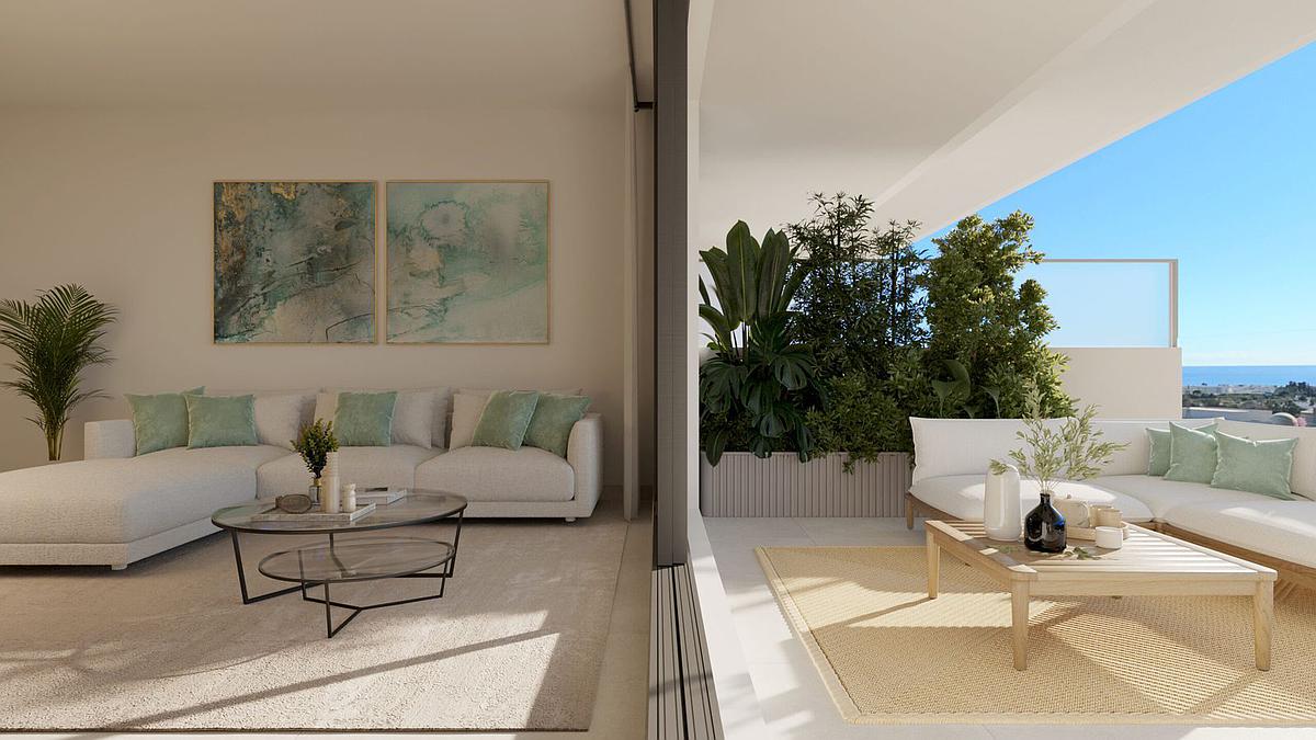 Middle Floor Apartment in Estepona